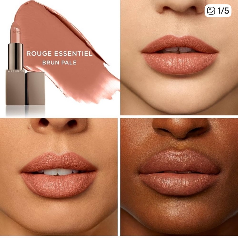 New! Laura Mercier Essentiel Lipstick - Brun Pale